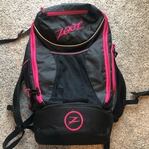 Zoot womens tri backpack excellent condition!